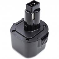 Акумуляторна батарея PowerPlant 9,6V 2,0Ah для BLACK&DECKER (BTP105) TB921010